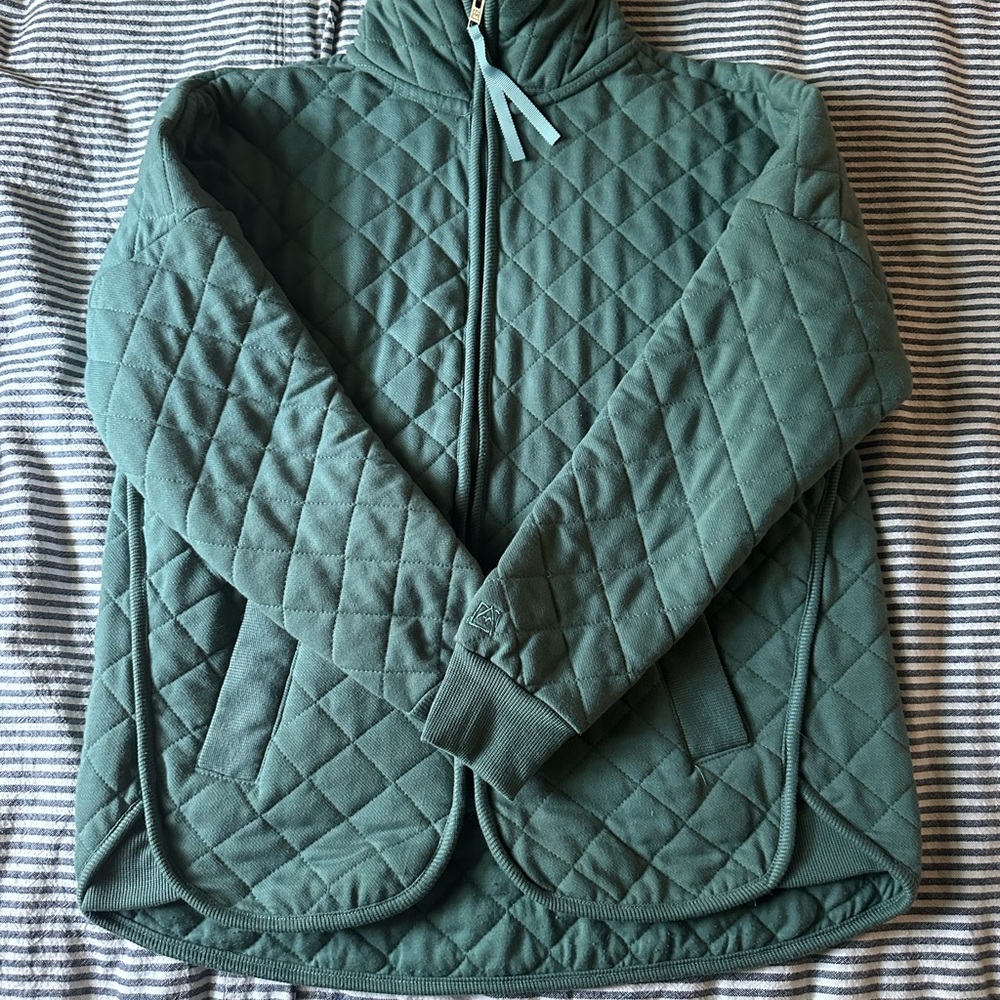 Avalanche Green Quilted Jacket
